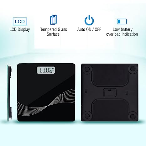 MAXPRO Wave Digital Weight Scale WC135 - Maxpro Fitness Equipments
