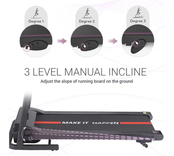 PTM370 TREADMILL MAX USER WEIGHT 100 KGS - Maxpro Fitness Equipments