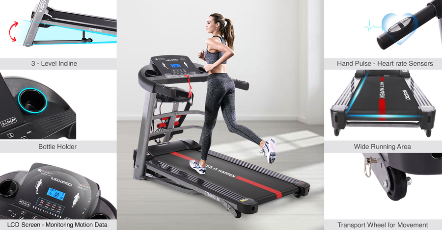 PTM405M TREADMILL MAX USER WEIGHT 110 KGS