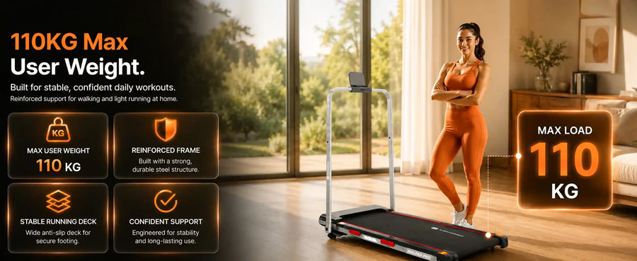 Maxpro WALKPAD PRO MAX002H - 3.5 HP BLDC Under-Desk Treadmill