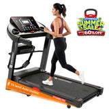 Maxpro Dynamiq Pro PTA406M | 5.5HP BLDC Auto Incline Treadmill with Massager | 130kg Weight Capacity
