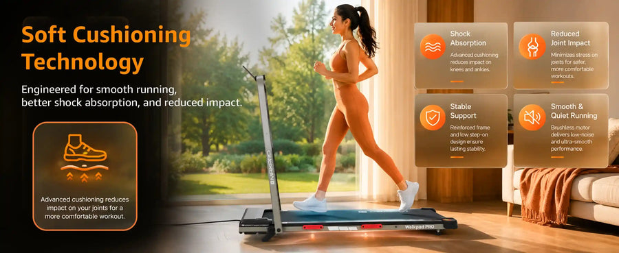 Maxpro WALKPAD PRO MAX002H - 3.5 HP BLDC Under-Desk Treadmill