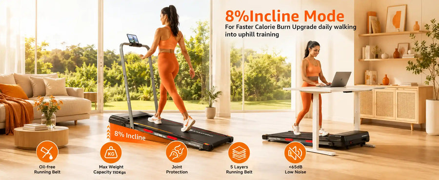 Maxpro WALKPAD PRO MAX002H - 3.5 HP BLDC Under-Desk Treadmill