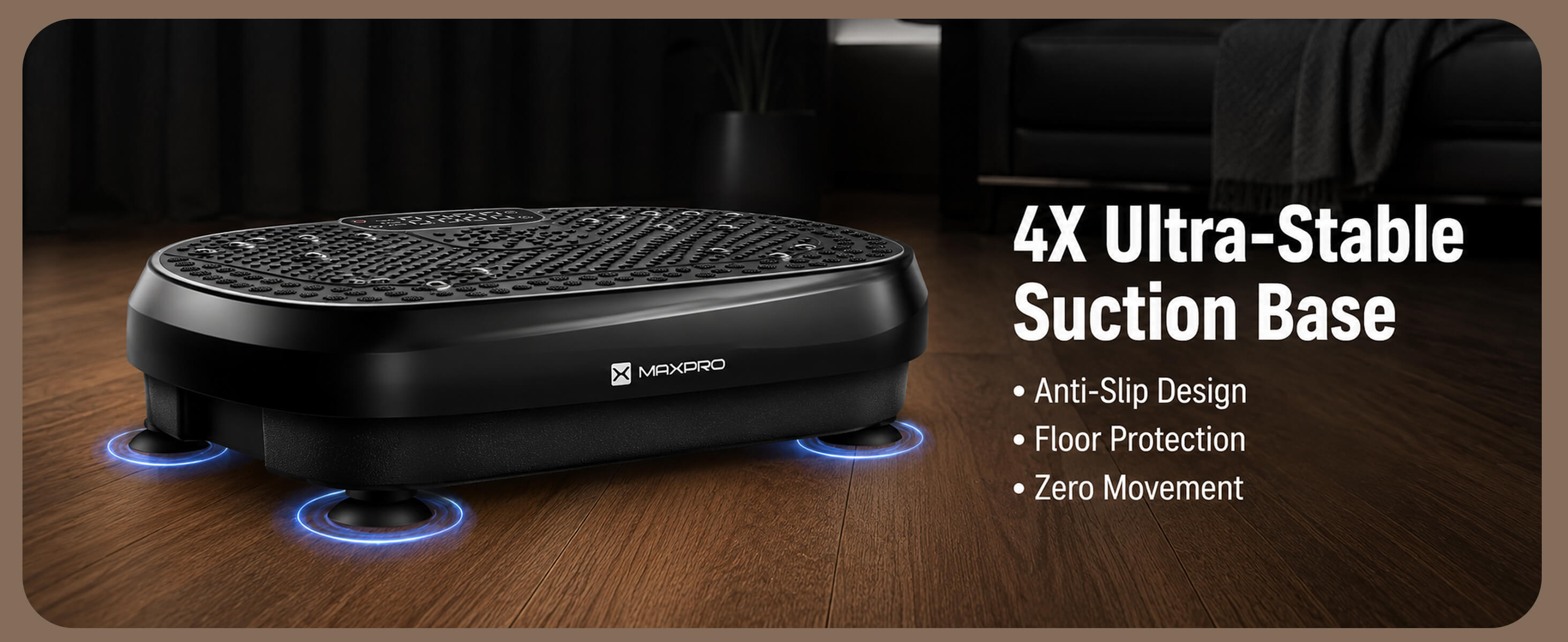 Maxpro Vibration Plate Massager Exercise Machine (MP-VP001)