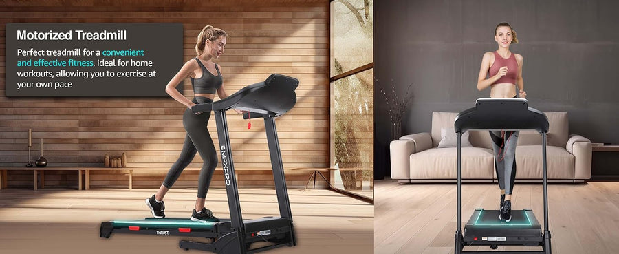 Maxpro Thrust PTA550IDC Foldable Auto Incline Treadmill for Home With 130kg Capacity