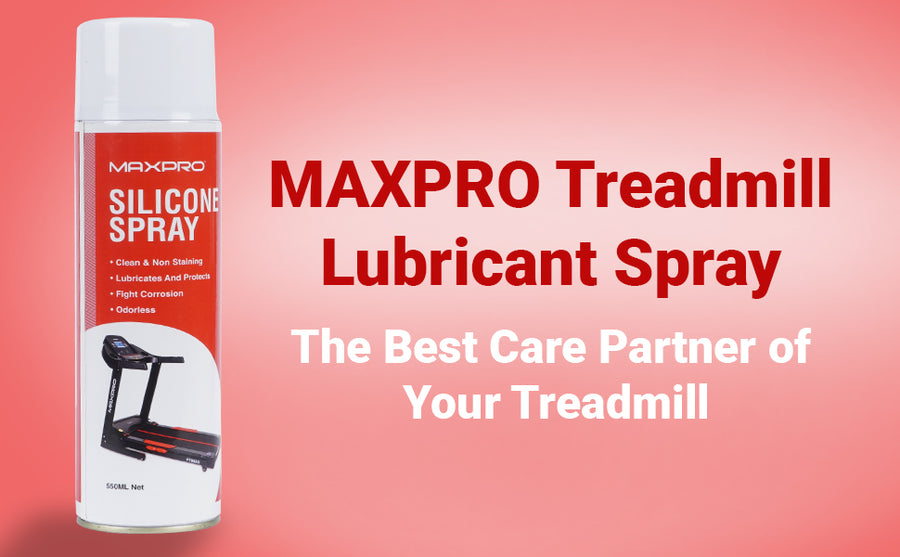 Maxpro 550ml Silicone Oil Lubricant Spray for Treadmills