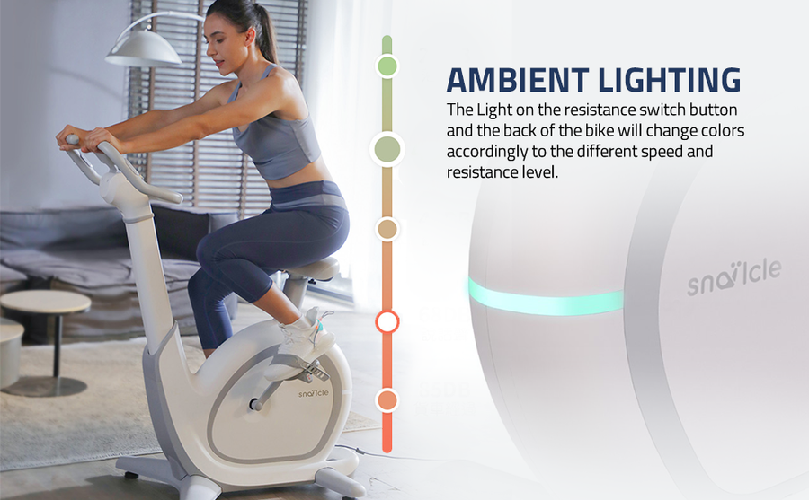 Buy SD01 SNAILCLE Smart Exercise Bike for all fitness levels at home