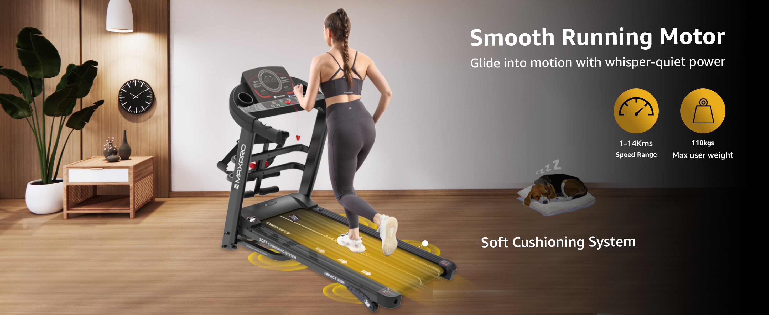 Best Impact Run Multifunction Foldable Treadmill For Home Use In India