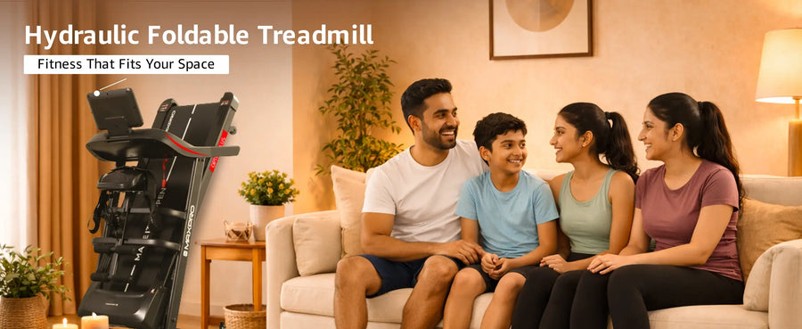 Maxpro Optira Plus PTA450M BLDC Motor Auto-incline Treadmill For Home Use