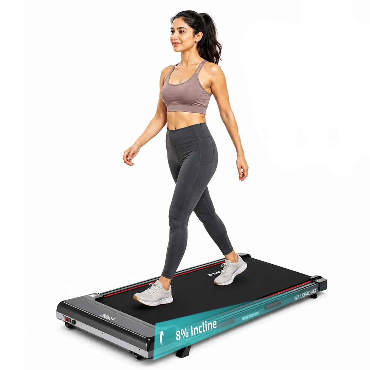Maxpro Walkpad MX For Home Use | 3.5HP BLDC Motor | 110kgs Weight Capacity( MAX001)