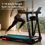 Maxpro Ascend Pro BLDC Treadmill For Home Use (PTA230M) | With Massager | 120kgs | 15-Level Auto-Incline