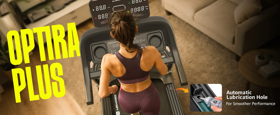 Maxpro Optira Plus PTA450M BLDC Motor Auto-incline Treadmill For Home Use