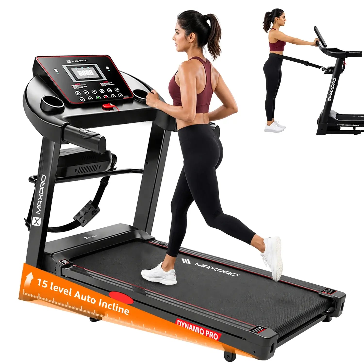 Maxpro Dynamiq Pro BLDC Treadmill