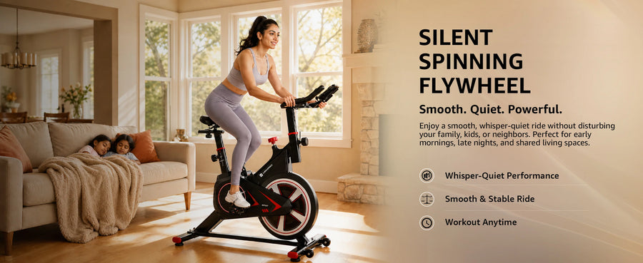 Maxpro MP007 Home Spin Bike with 100 kg User Capacity