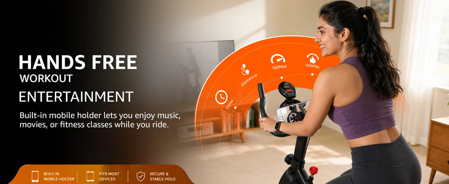 Maxpro MP007 Home Spin Bike with 100 kg User Capacity