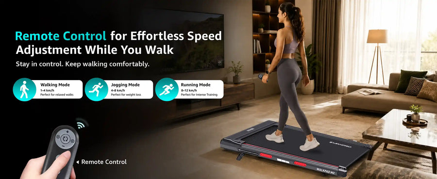 Maxpro Walkpad MX For Home Use | 3.5HP BLDC Motor | 110kgs Weight Capacity( MAX001)