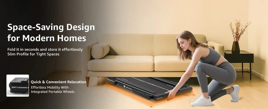 Maxwel PTM200 4.5HP Peak 3-in-1 Foldable Treadmill for Home With Remote Control & Walking pad (Max.User Weight 120kgs)