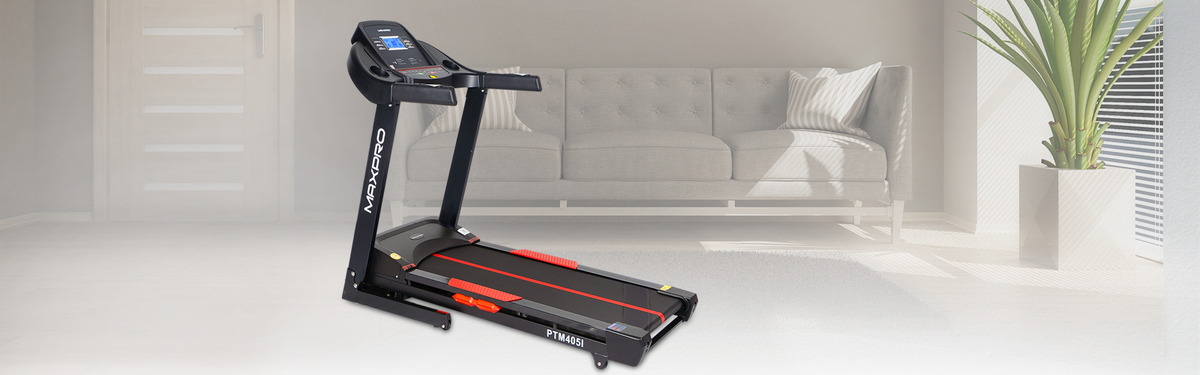 Maxpro Torque 15 level Auto Incline Treadmill for home gym With 4.5Hp Peak DC Motor ,120KG User Weight Capacity, Free Diet Plan,(PTM405IDC)