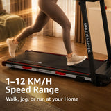 Buy Maxpro AURA PTM1200 Treadmill For Home Use | 4HP BLDC Motor | 110kg | Foldable