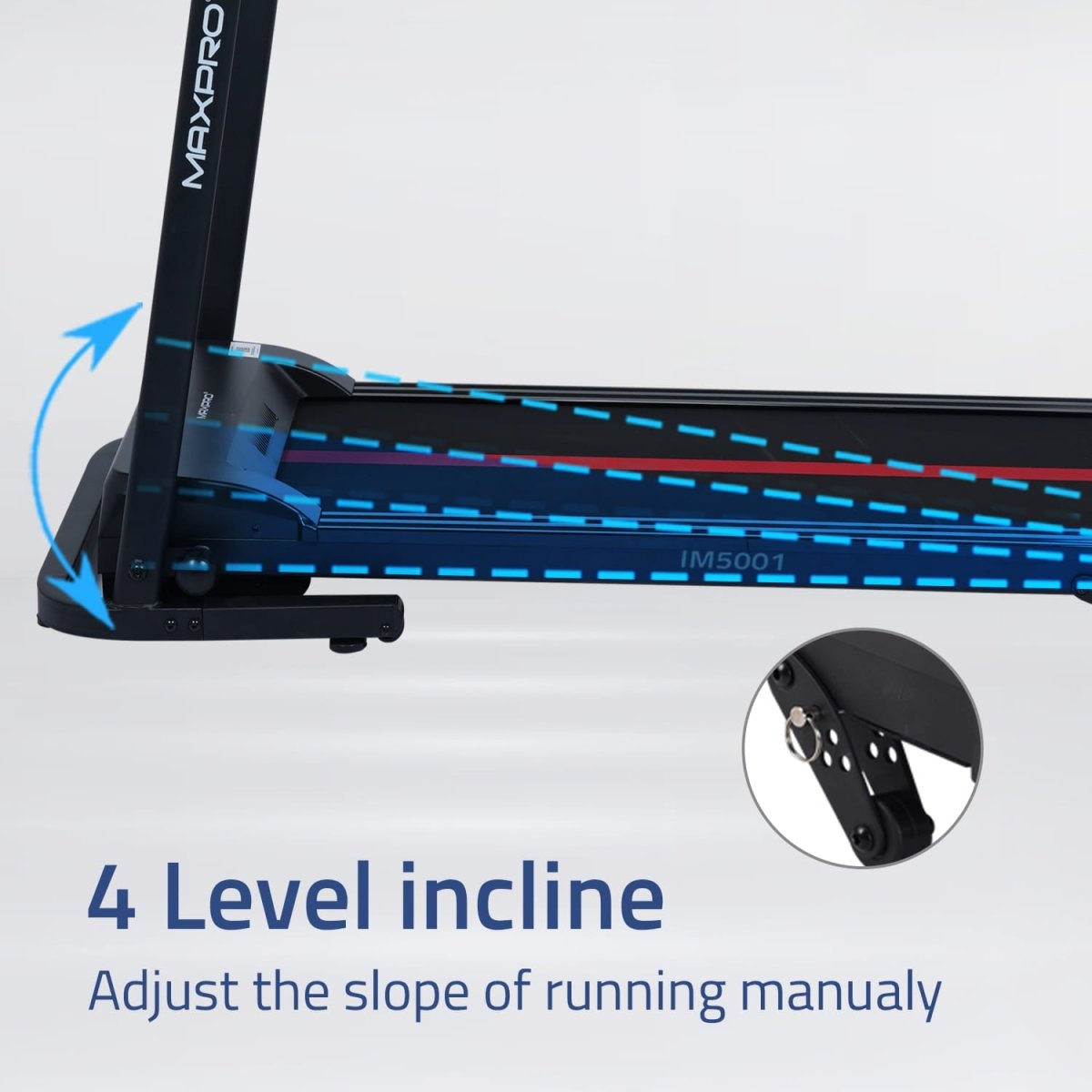 IM5001 TREADMILL MAX USER WEIGHT 90 KGS - Maxpro Fitness Equipments