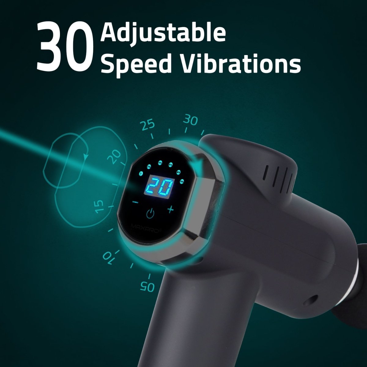 Maxpro Deep Tissue Massage Gun MP - MG02 - Maxpro Fitness Equipments