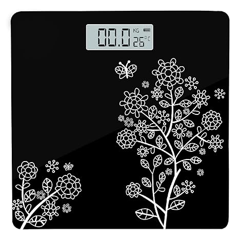 MAXPRO Flora Digital Weight Scale for body weight WC134 - Maxpro Fitness Equipments