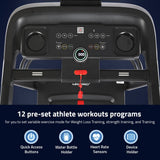 MAXPRO FORCE PRO 4.5 HP Peak DC Motorized Multifunction Folding Treadmill for home use with Massager,Max.Speed 14km/hr,Max.User Weight 110kgs,Fit Show App Support,Running Machine for Home gym(PTM405M) - Maxpro Fitness Equipments