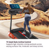 MAXPRO Fusion 4.5 HP Peak DC Motor, 15 Level Auto Incline Treadmill for Home Gym,Free Diet Plan,Max.Speed 14km/hr,Max. User Weight 110kgs,Fit Show App Support, LCD Display for Home use (PTM405I) - Maxpro Fitness Equipments