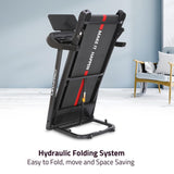 MAXPRO Fusion 4.5 HP Peak DC Motor, 15 Level Auto Incline Treadmill for Home Gym,Free Diet Plan,Max.Speed 14km/hr,Max. User Weight 110kgs,Fit Show App Support, LCD Display for Home use (PTM405I) - Maxpro Fitness Equipments