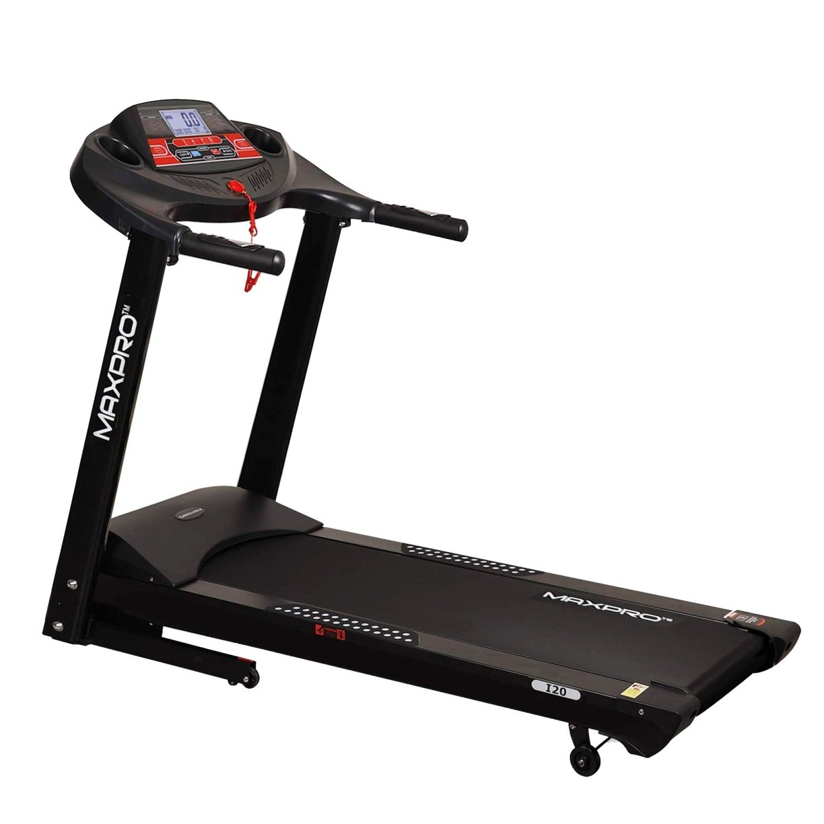 MAXPRO I20 TREADMILL MAX USER WEIGHT 110 KGS - Maxpro Fitness Equipments