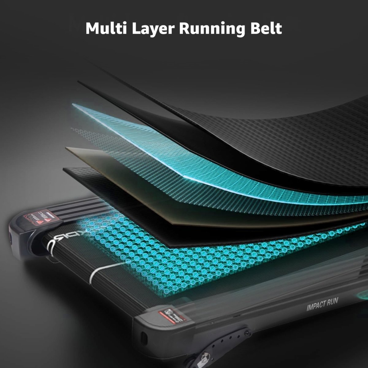 MAXPRO Impact Run 5HP Peak DC Motor Multifunction Foldable Treadmill for Home Gym with Massager, 6 Level Incline,Max.Speed 14km/hr,Fit Show App,Running Machine for Home use with LED Display(PTM600M) - Maxpro Fitness Equipments