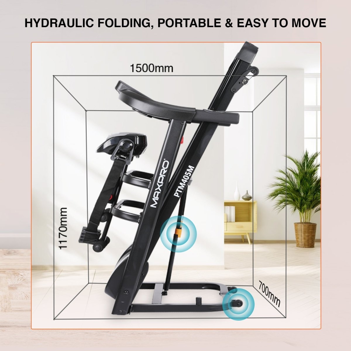 Home use Treadmill PTM405M Best Running Machines for Home