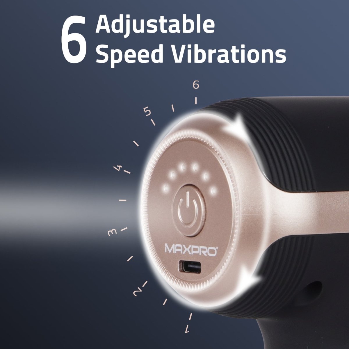 Maxpro Massager Gun MP - MG01 - Maxpro Fitness Equipments