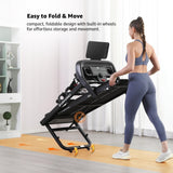 Maxpro PACE PRO PTM605M Treadmill – 5HP Peak DC Motor, 6 - Level Incline, 14km/h Speed, 110kg Capacity, Massager & FitShow App | Home Use Folding Running Machine - Maxpro Fitness Equipments