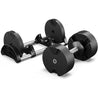 MAXPRO Round 20kg Adjustable Dumbbells, 1 Piece, Non - Slip Dumbbell, Easy Adjustable Weights (2kg to 20kgs),Home Strength Training, Home Gym, Fitness set for Men & Women - Maxpro Fitness Equipments