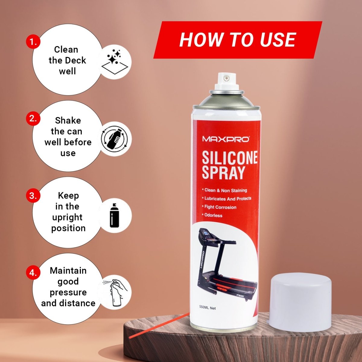 best lubricant for door hinge Toputure Treadmill Lubricant main image 1