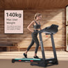 MAXPRO Thrust Plus PTA550IAC Treadmill – 6HP Peak AC Motor, 15 - Level Auto Incline, 16km/h Speed, 140kg Capacity, LCD Display, Lifetime Motor Warranty | Home Use Running Machine - Maxpro Fitness Equipments