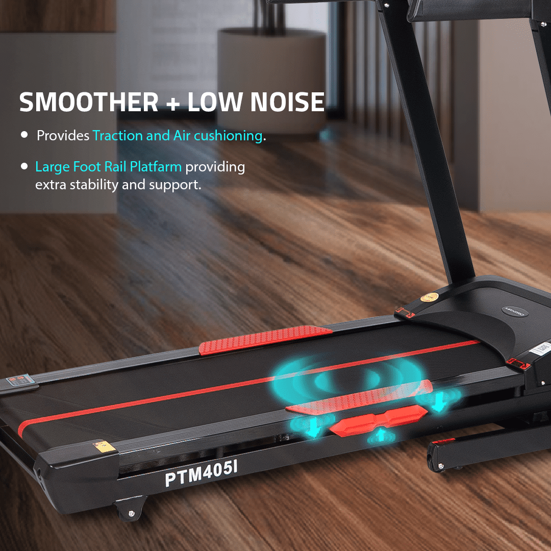 MAXPRO Torque Auto Incline Treadmill for home gym | 4.5Hp Peak DC Motor | 15Level Auto Incline | Max. Speed 14Km/Hr,120KG User Weight,Fitshow App, Free Diet Plan,Home Use Foldable Treadmill(PTM405IDC) - Maxpro Fitness Equipments