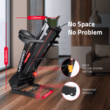 MAXPRO Torque Auto Incline Treadmill for home gym | 4.5Hp Peak DC Motor | 15Level Auto Incline | Max. Speed 14Km/Hr,120KG User Weight,Fitshow App, Free Diet Plan,Home Use Foldable Treadmill(PTM405IDC) - Maxpro Fitness Equipments