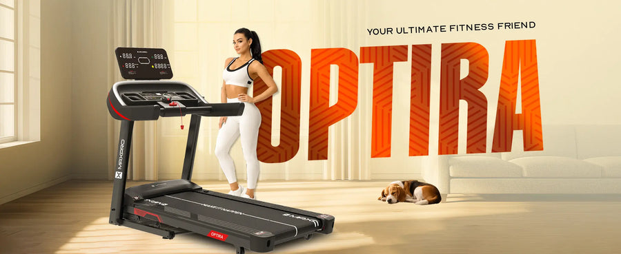 Maxpro Optira PTA450 BLDC Motor 16-Level Auto-Incline Treadmill