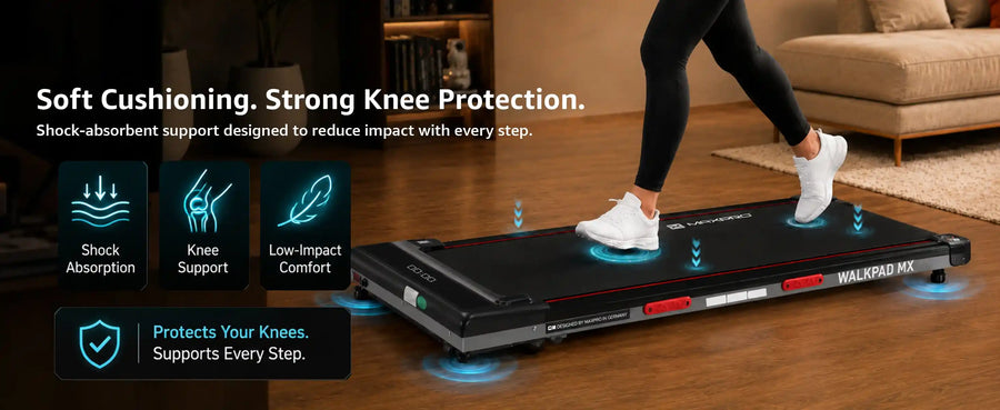 Maxpro Walkpad MX For Home Use | 3.5HP BLDC Motor | 110kgs Weight Capacity( MAX001)