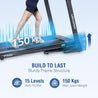 PTA 500 Treadmill - Maxpro POWER Auto Incline Treadmill for Home Gym 150 kg (7 HP Peak, 15 Level Incline, Speed 18km/hr, 15 preset workout Program, APP Connection) with 4kva Stabilizer, 3 Year Motor Warranty. - Maxpro Fitness Equipments
