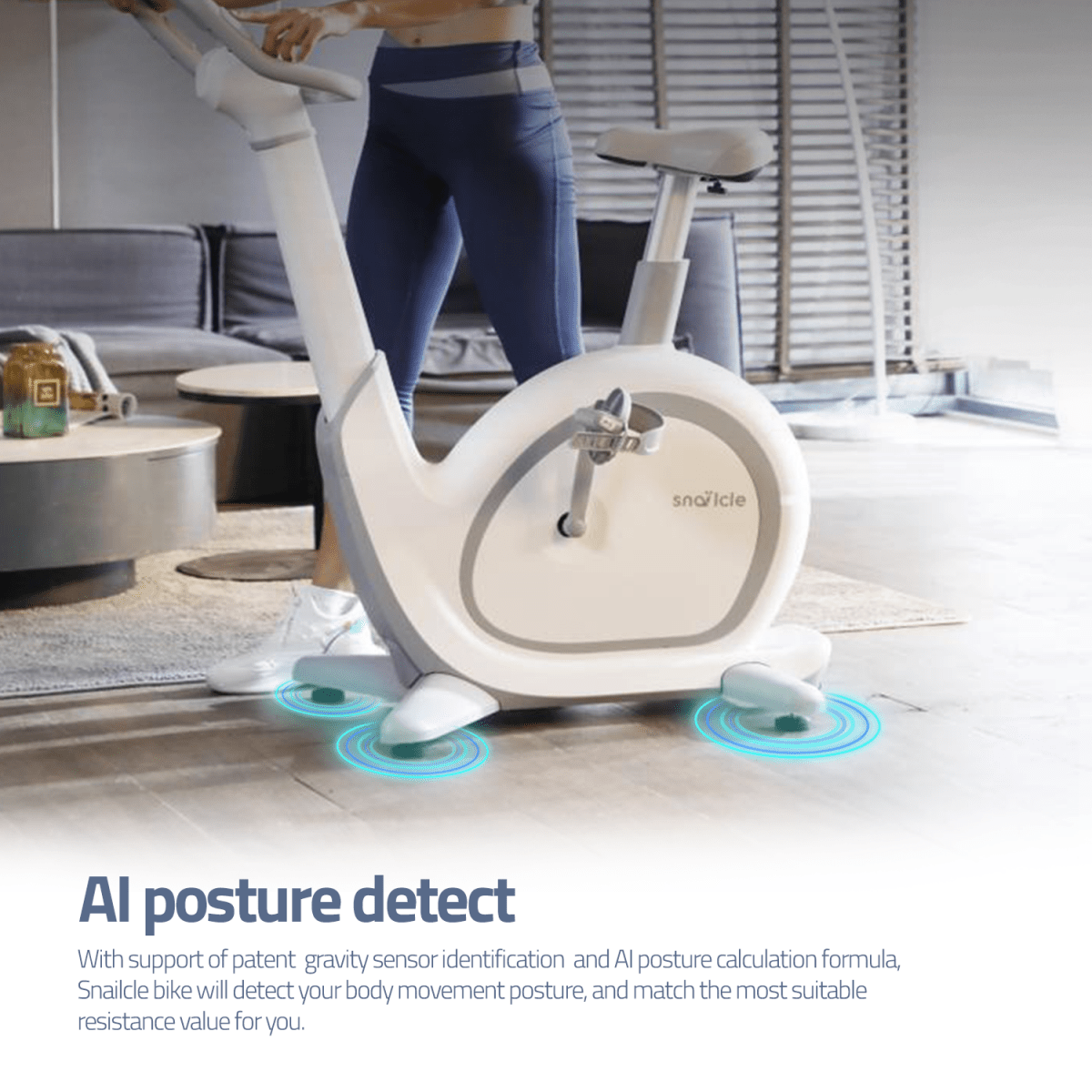 SD01 SNAILCLE SMART AI BIKE - Maxpro Fitness Equipments