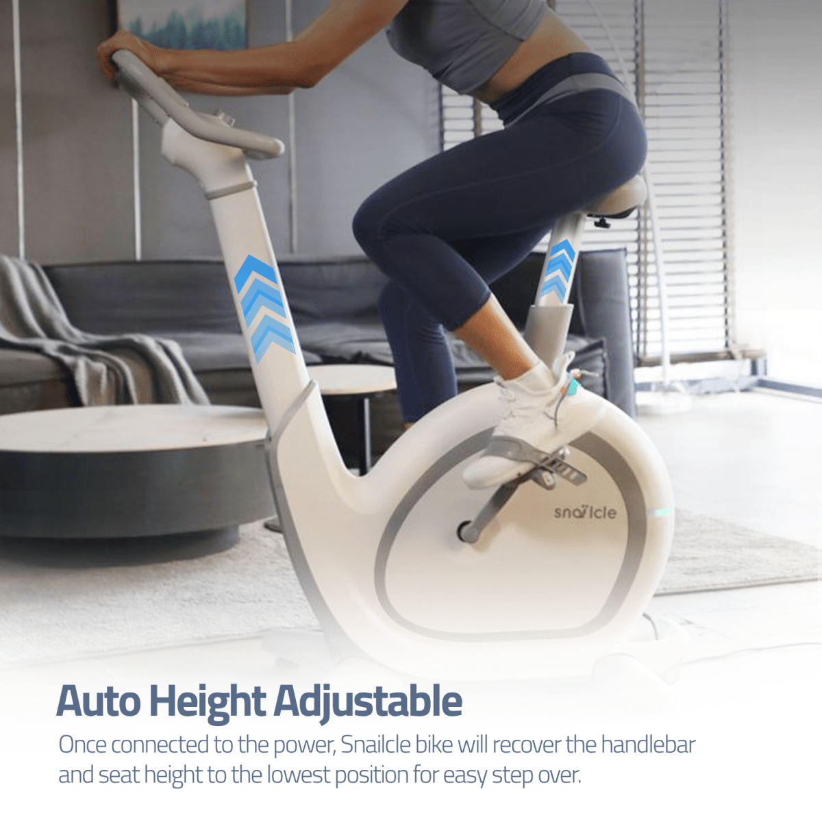 SD01 SNAILCLE SMART AI BIKE - Maxpro Fitness Equipments