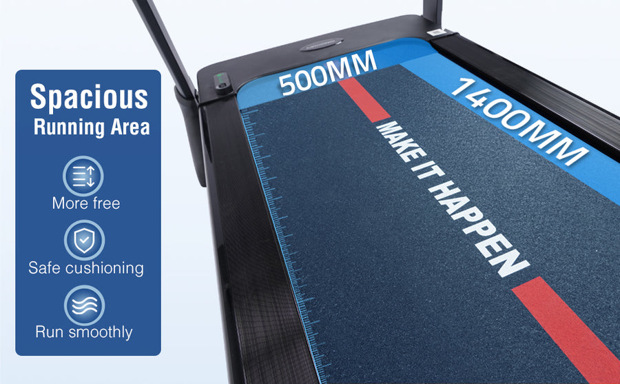 PTA 500 Treadmill - Maxpro Auto Incline Treadmill for Home Gym With 150 kg Capacity