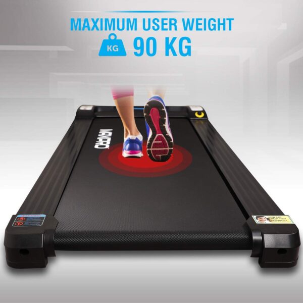 Maxpro I10 (3 HP Peak, 3 levels Manual Incline) Motorized Treadmill for Home with 12 preset Workouts, Max Speed 12km/hr. LCD Display | Max. User Weight 90Kg | Best running machine for home gym - Maxpro Fitness Equipments