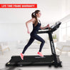 Maxpro I10 (3 HP Peak, 3 levels Manual Incline) Motorized Treadmill for Home with 12 preset Workouts, Max Speed 12km/hr. LCD Display | Max. User Weight 90Kg | Best running machine for home gym - Maxpro Fitness Equipments