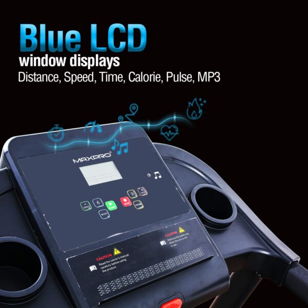 PTM101 TREADMILL MAX USER WEIGHT 90 KGS - Maxpro Fitness Equipments