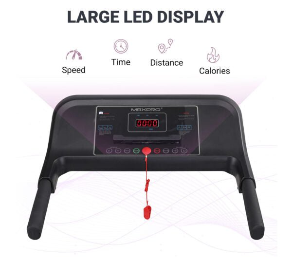 PTM370 TREADMILL MAX USER WEIGHT 100 KGS - Maxpro Fitness Equipments