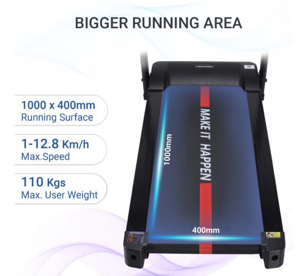 PTM400 - A TREADMILL MAX USER WEIGHT 110 KGS - Maxpro Fitness Equipments